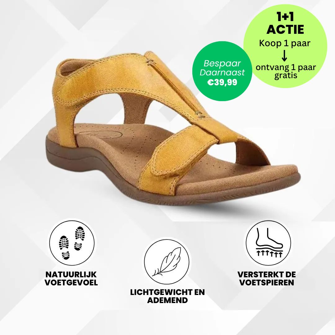 OrthoSun - Sandales ergonomiques soulageant la douleur – Offre spéciale 1+1 Gratuit