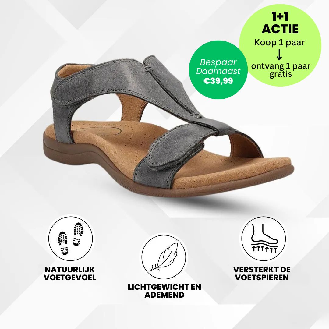 OrthoSun - Sandales ergonomiques soulageant la douleur – Offre spéciale 1+1 Gratuit