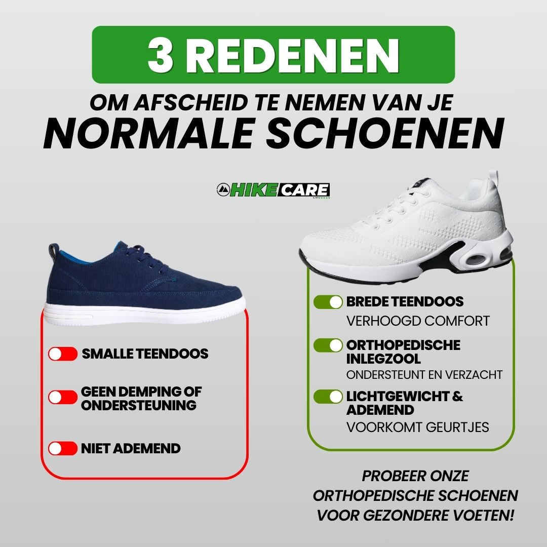 OrthoCare - Chaussures ergonomiques anti-douleur - Offre Spéciale 1+1 Gratuit