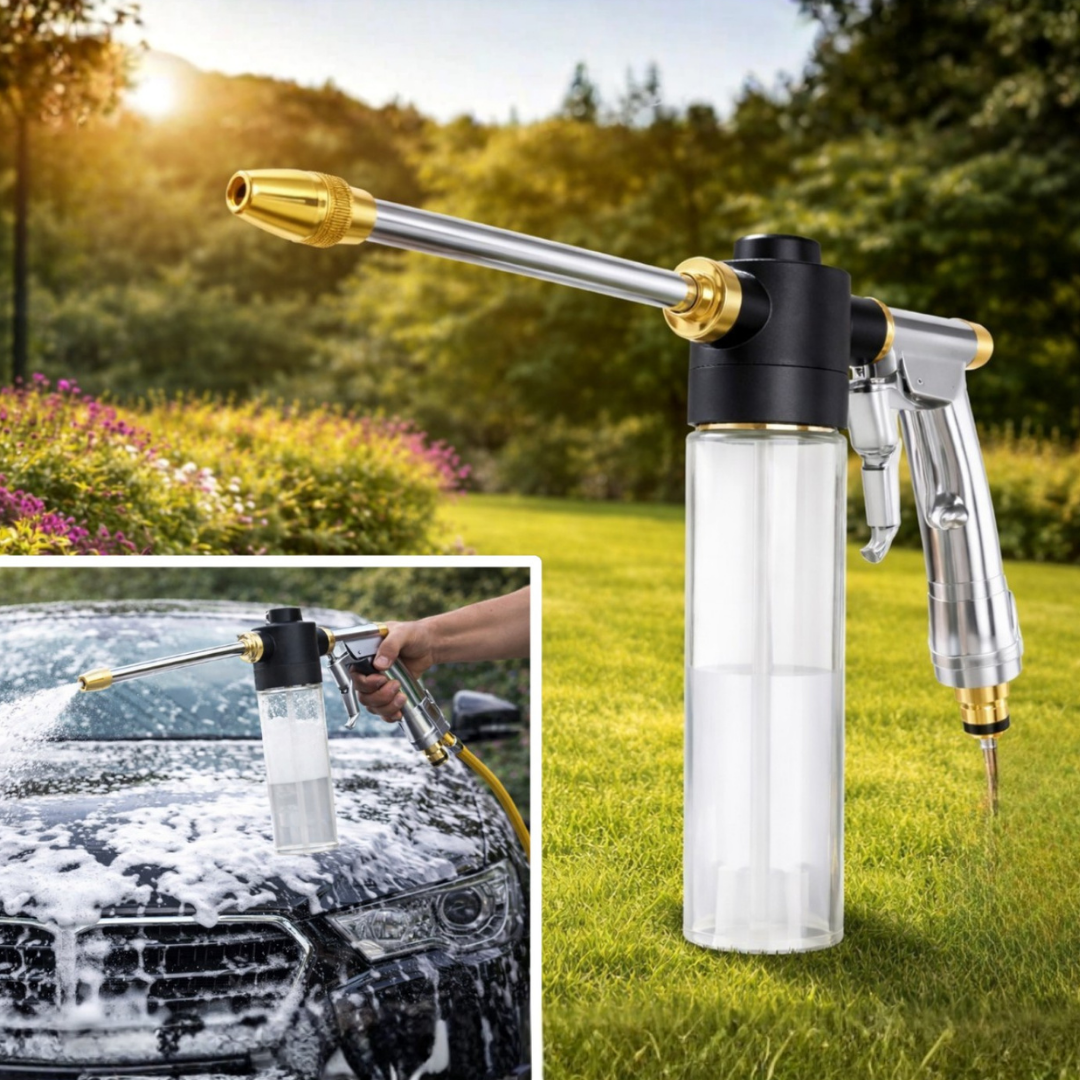Powerwasher – Nettoyeur Haute Pression Puissant pour tout Tuyau d'Arrosage