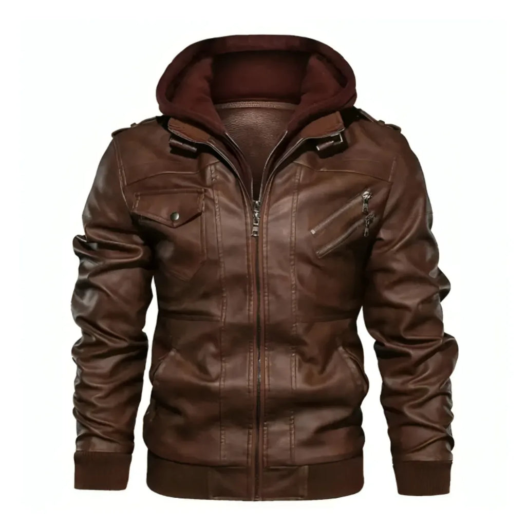Connery – Blouson en cuir de qualité supérieure pour homme