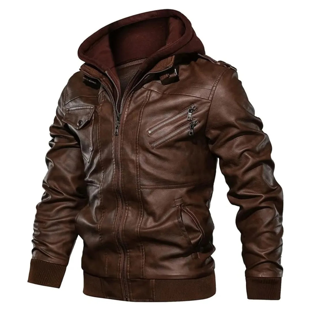 Connery – Blouson en cuir de qualité supérieure pour homme