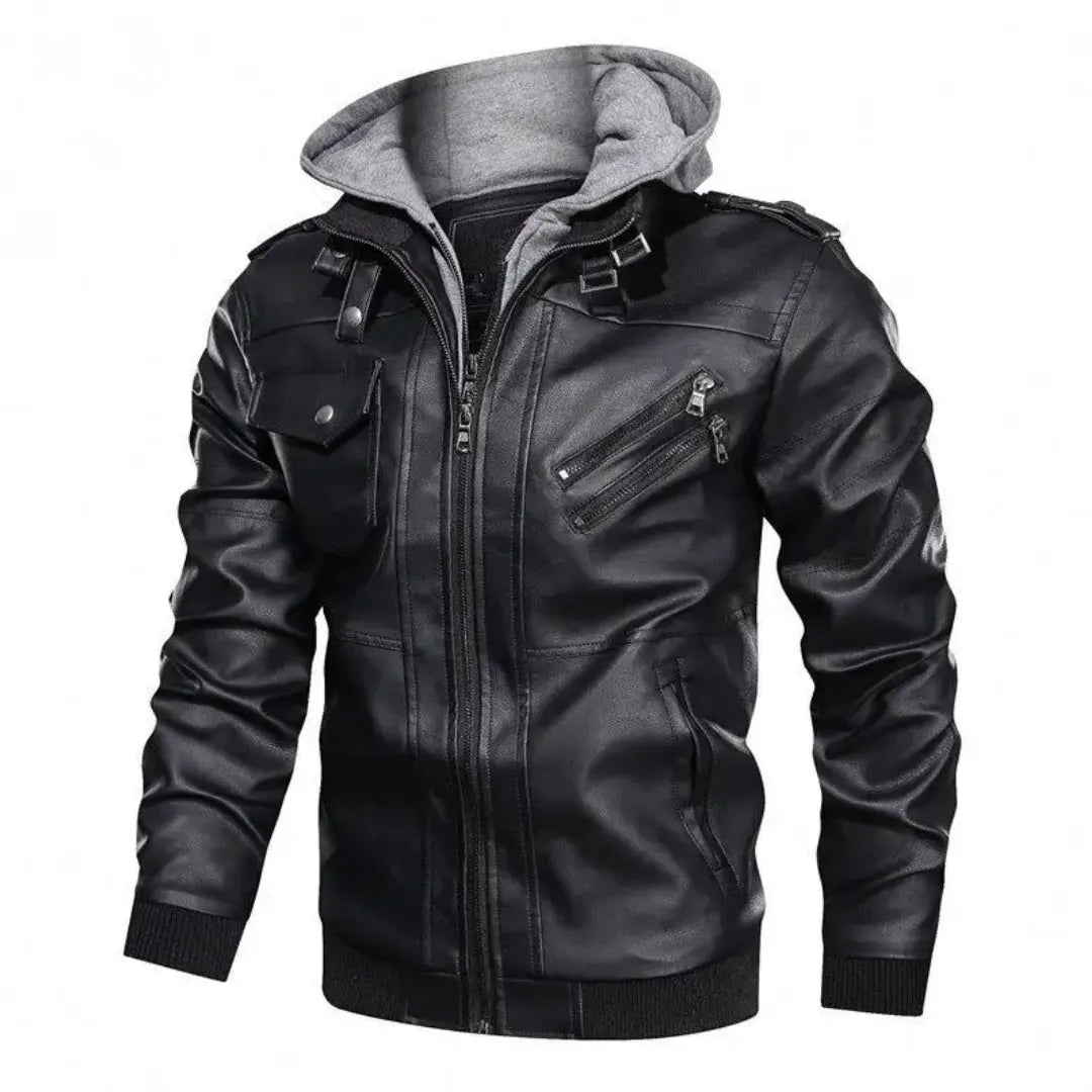 Connery – Chaqueta de Cuero Premium para Hombre