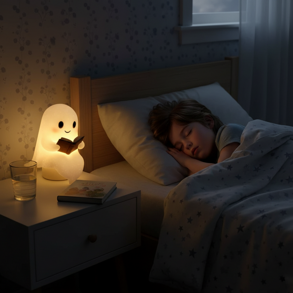 NachtGeest – Een klein spooklampje dat warmte en licht brengt
