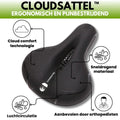 Cloudsattel - Selle de vélo ergonomique et antidouleur pour tous les vélos