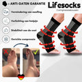 Lifesocks - Chaussettes de compression orthopédiques pour pieds fatigués et douloureux