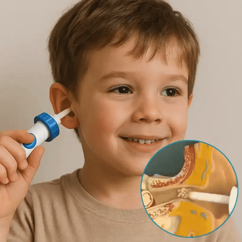 EarClean - Pour des oreilles propres et une meilleure audition – sans coton-tiges