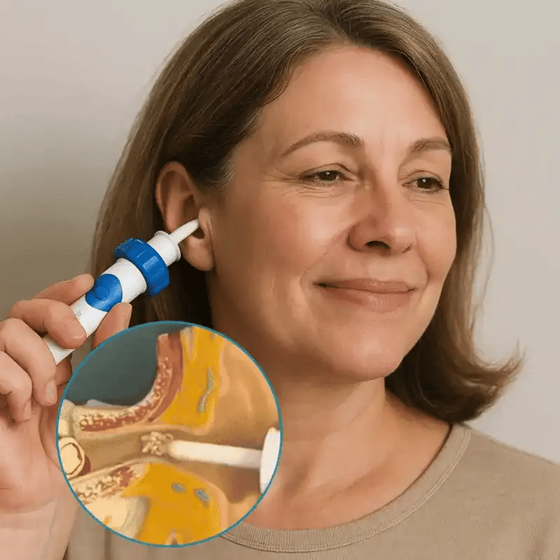 EarClean - Pour des oreilles propres et une meilleure audition – sans coton-tiges