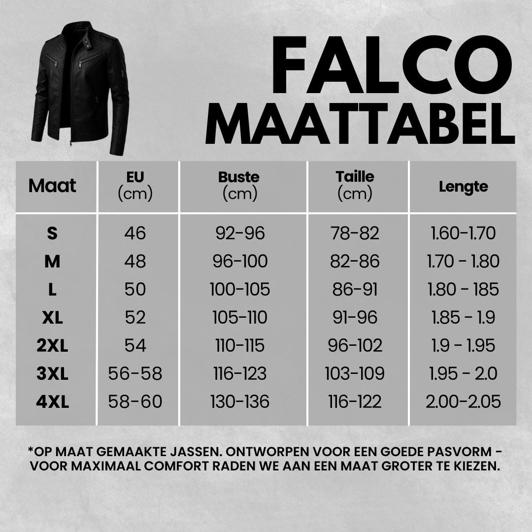 Falco – Blouson en cuir de haute qualité