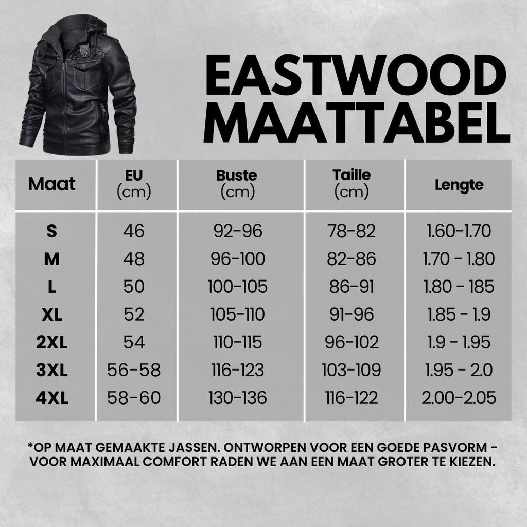 Eastwood - Chaqueta de Cuero de Alta Calidad