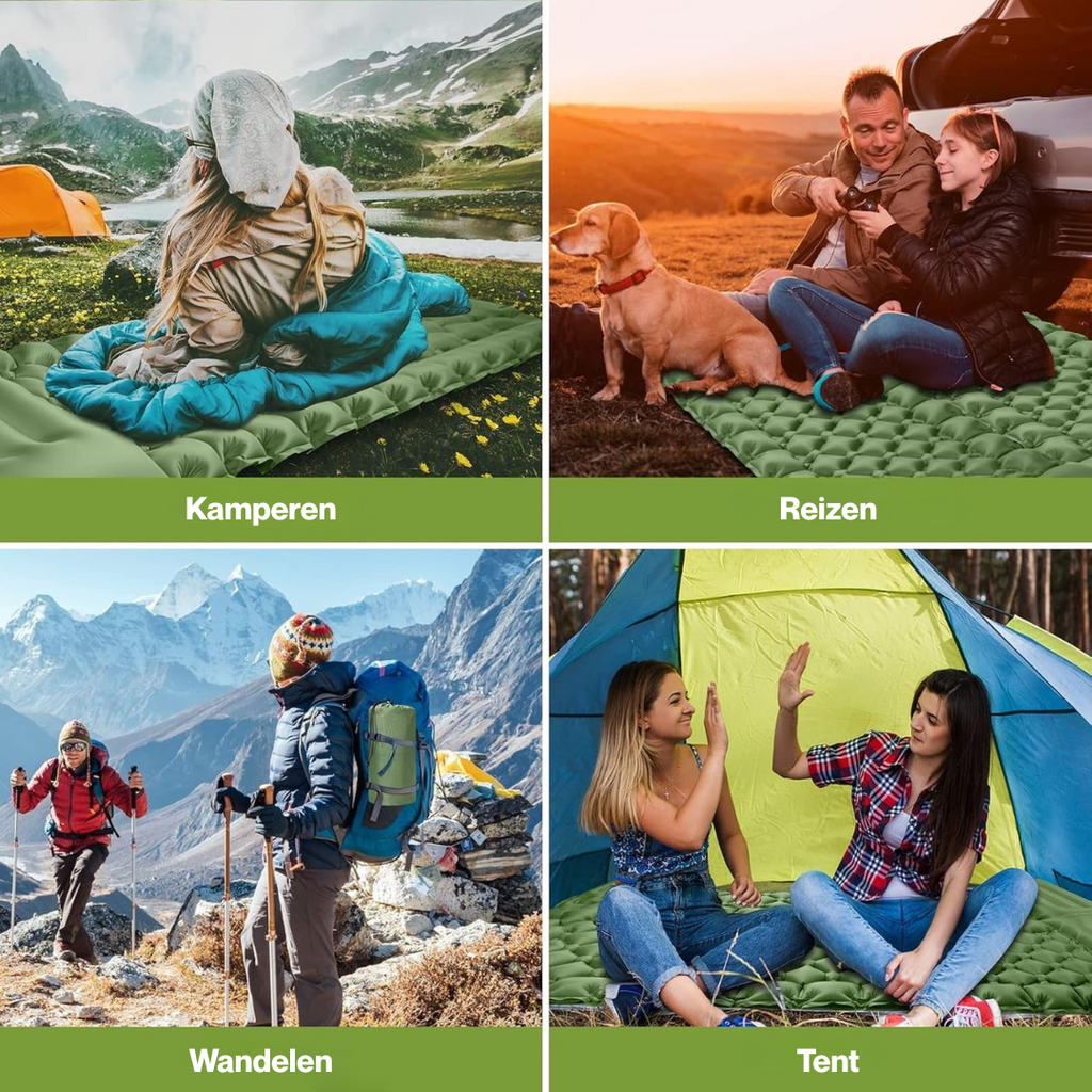 XPERTmatte Pro - Matelas de couchage gonflable pour des nuits reposantes