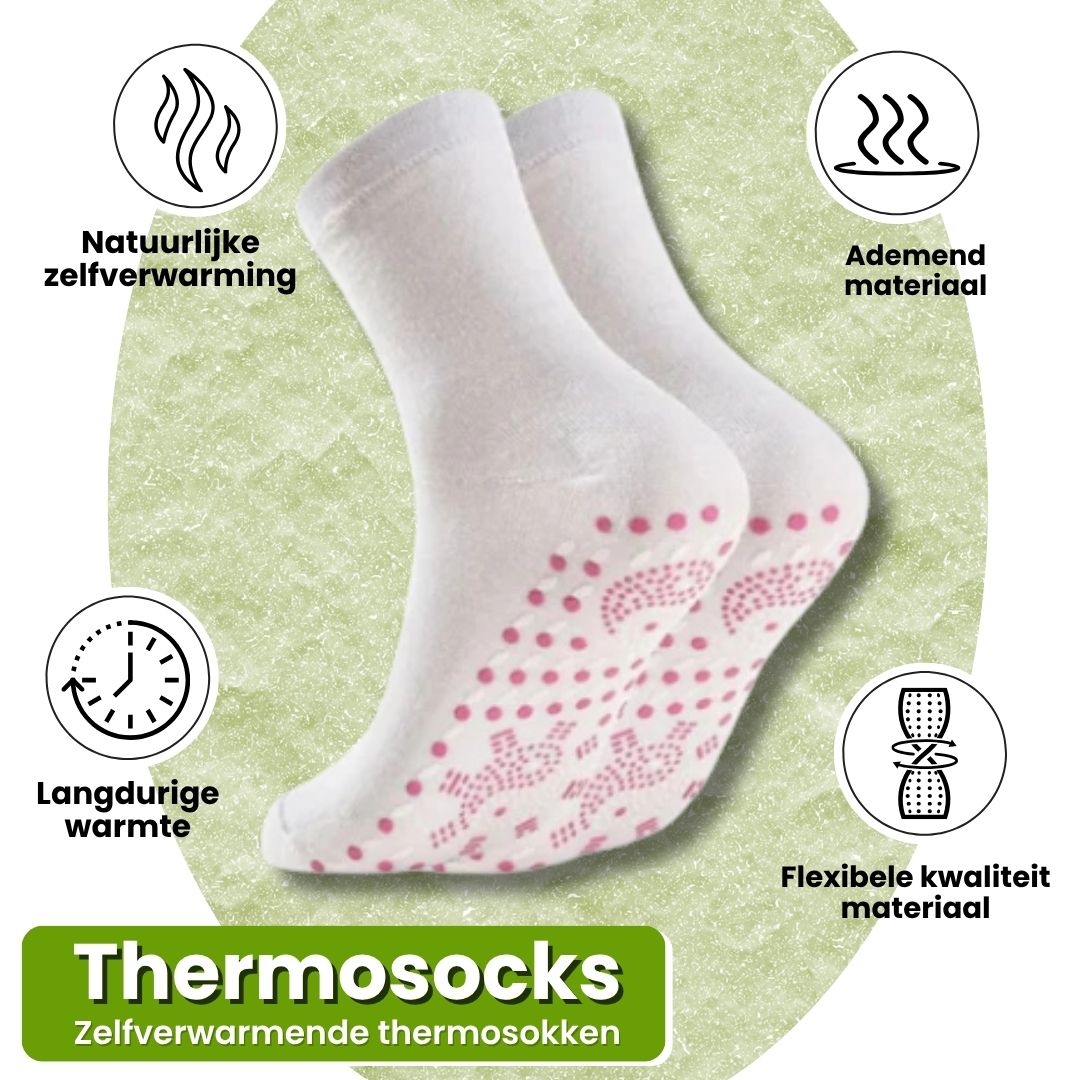 CHAUSSETTES THERMIQUES – Chaussettes thermiques auto-chauffantes – Taille unique unisexe