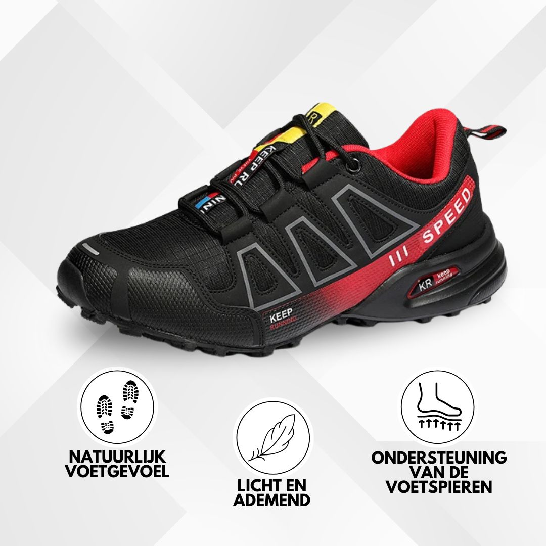 OrthoTrekking - Chaussures de trekking et de randonnée imperméables et antidérapantes