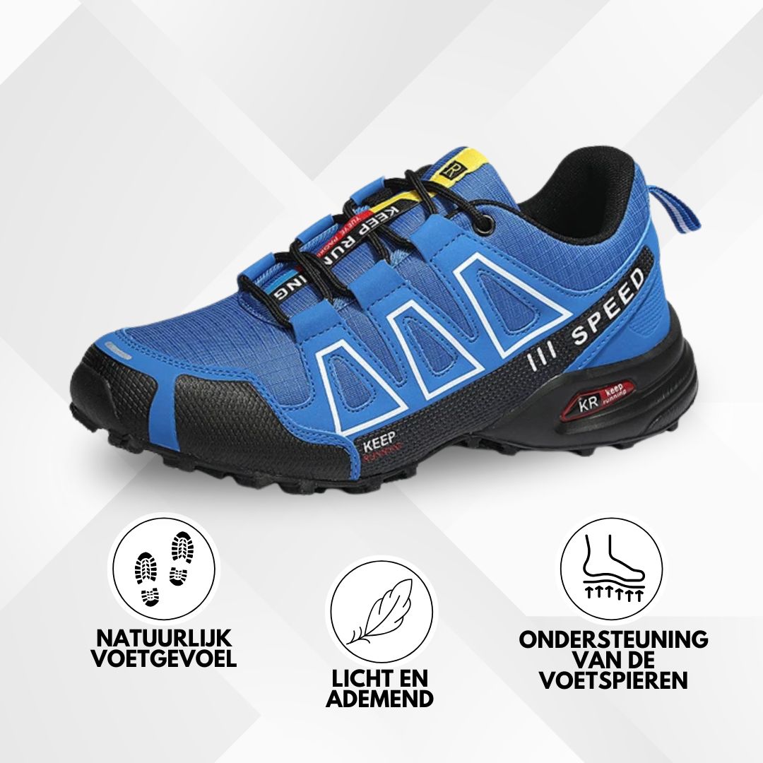 OrthoTrekking - Chaussures de trekking et de randonnée imperméables et antidérapantes