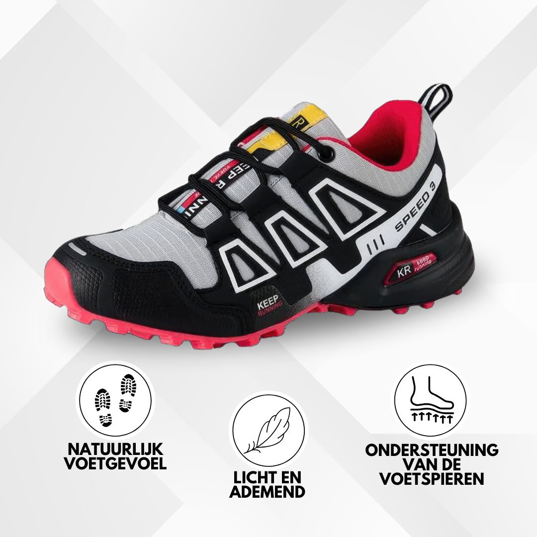OrthoTrekking - Chaussures de trekking et de randonnée imperméables et antidérapantes