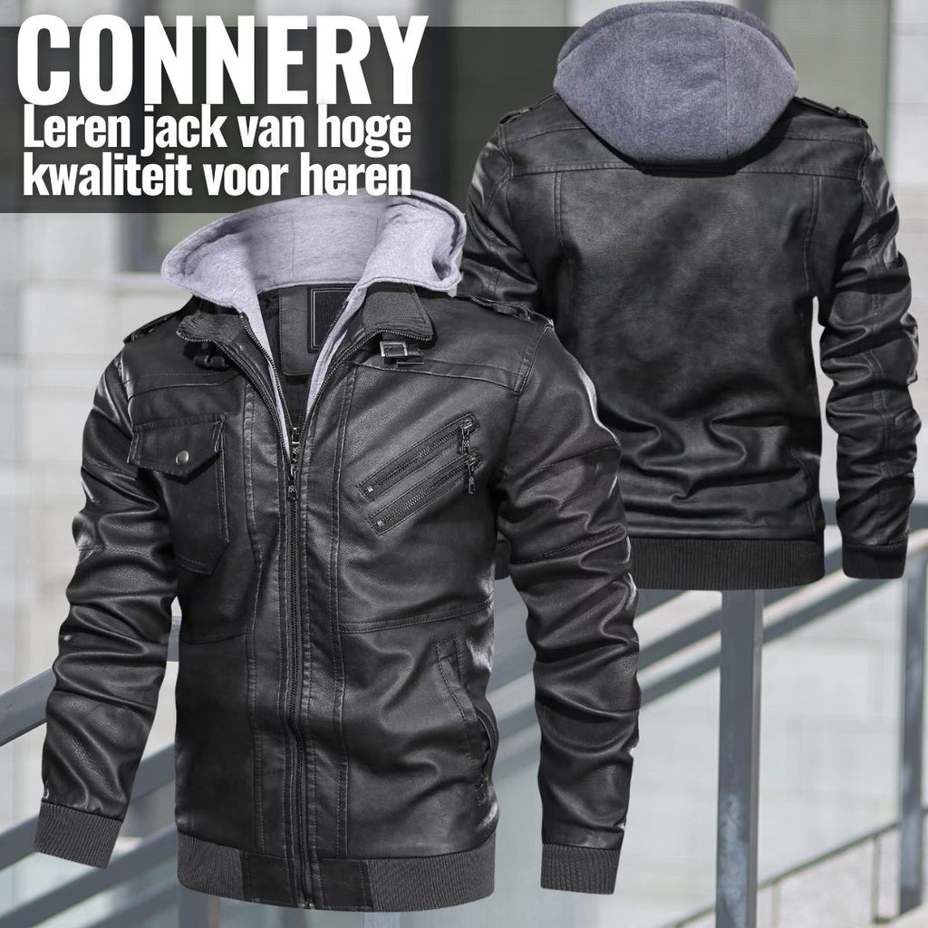Connery – Blouson en cuir de qualité supérieure pour homme