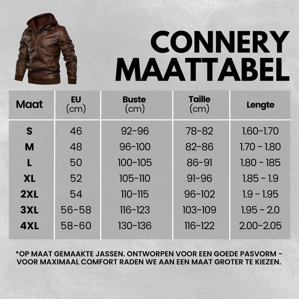 Connery – Blouson en cuir de qualité supérieure pour homme
