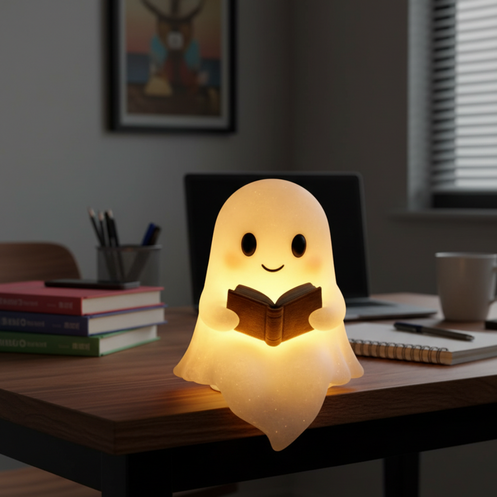 NachtGeest – Een klein spooklampje dat warmte en licht brengt