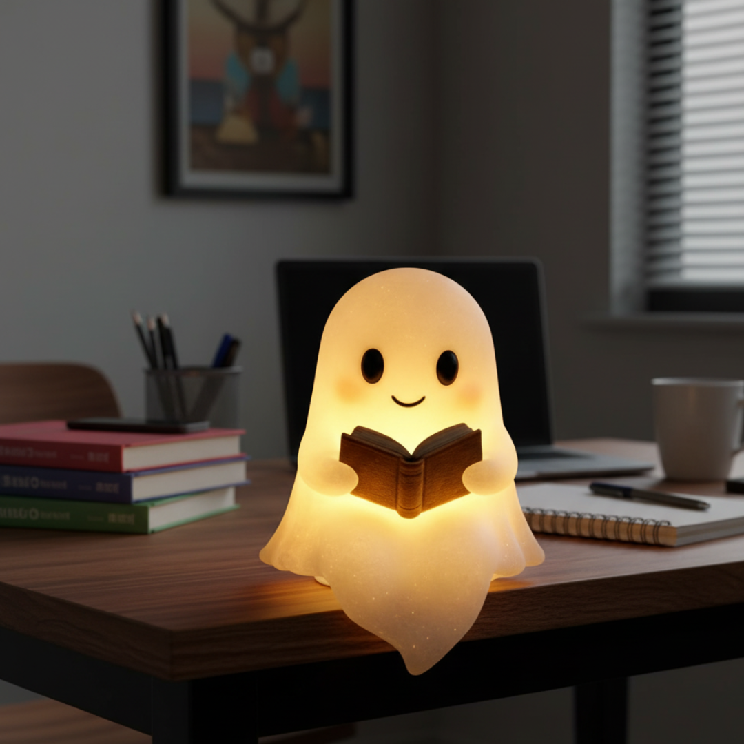 NachtGeest – Een klein spooklampje dat warmte en licht brengt