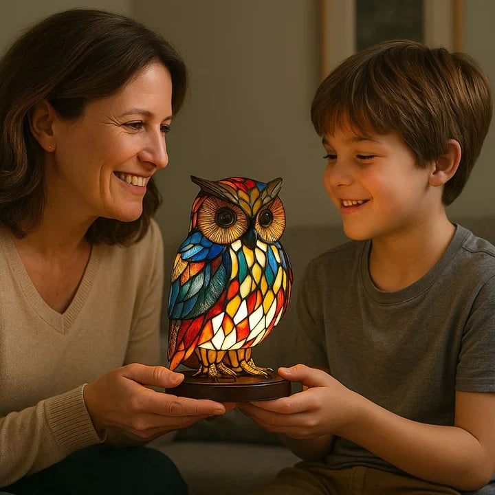 LichtUil - une lampe artisanale qui fait briller les cœurs