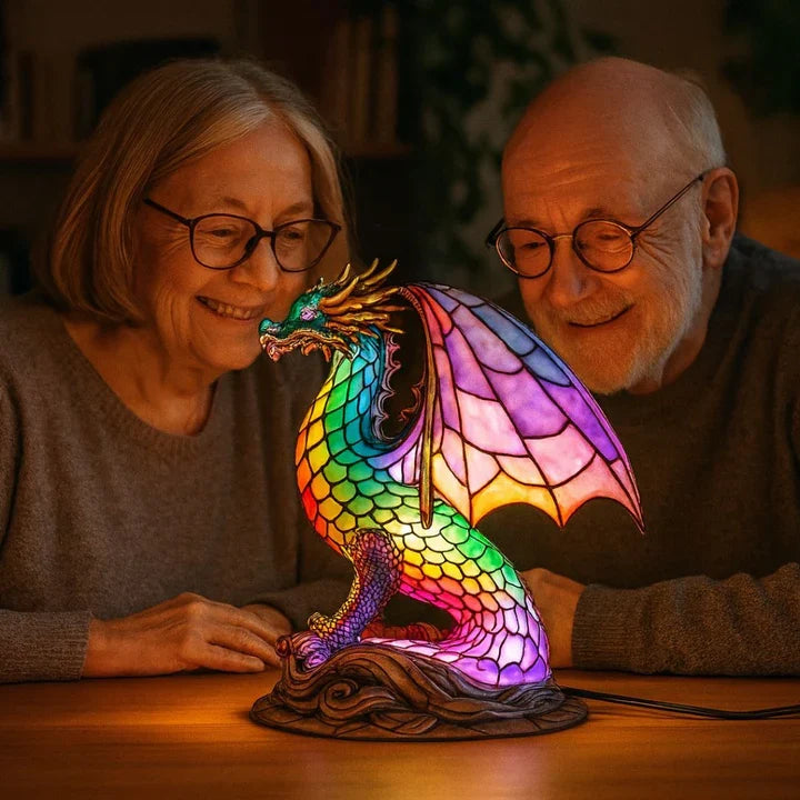 LichtDraak - handgemaakte lamp die harten doet stralen