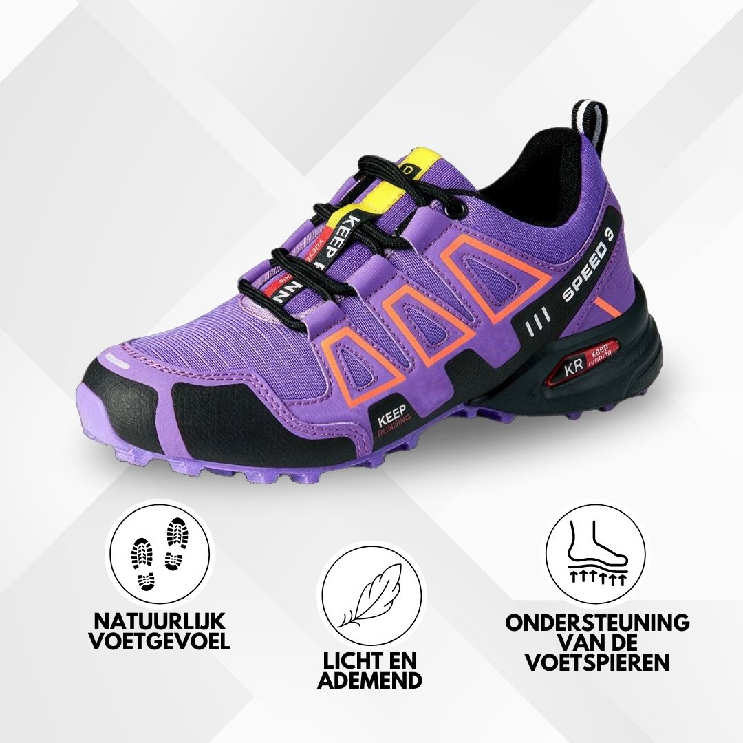 OrthoTrekking - Chaussures de trekking et de randonnée imperméables et antidérapantes