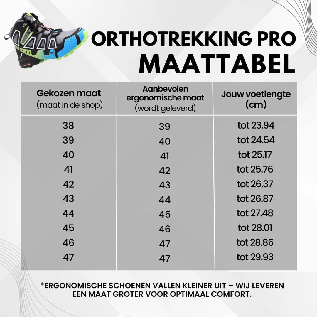 OrthoTrekking Pro schoenen