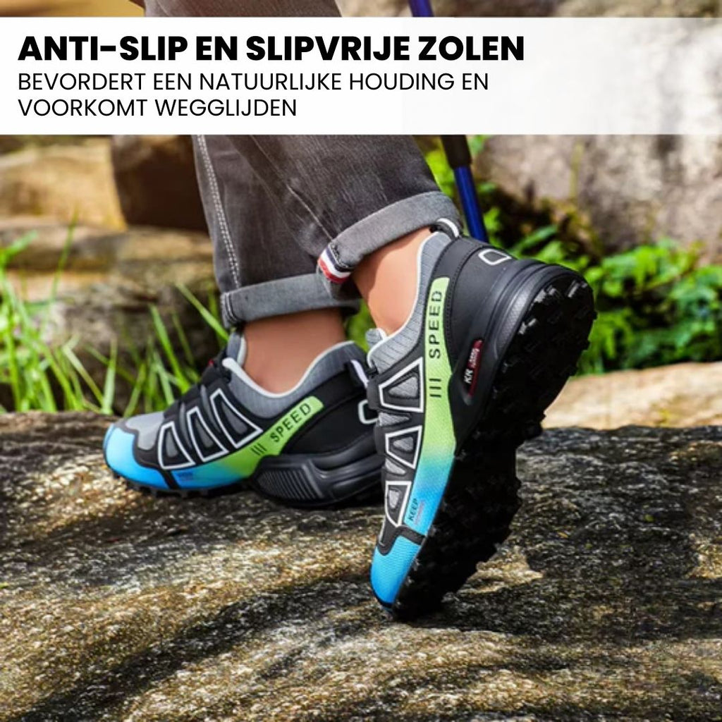 OrthoTrekking - Chaussures de trekking et de randonnée imperméables et antidérapantes