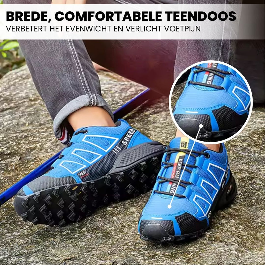 OrthoTrekking - Chaussures de trekking et de randonnée imperméables et antidérapantes