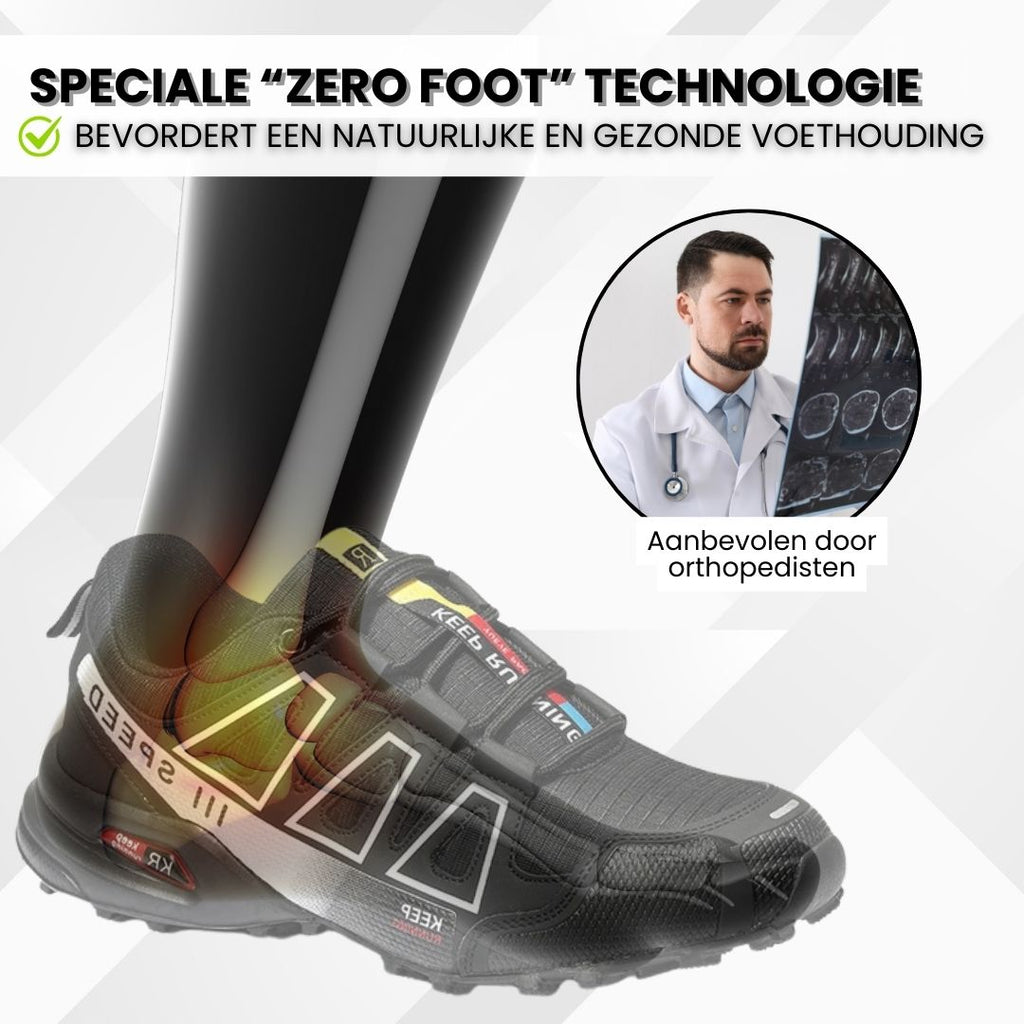 OrthoTrekking - Chaussures de trekking et de randonnée imperméables et antidérapantes