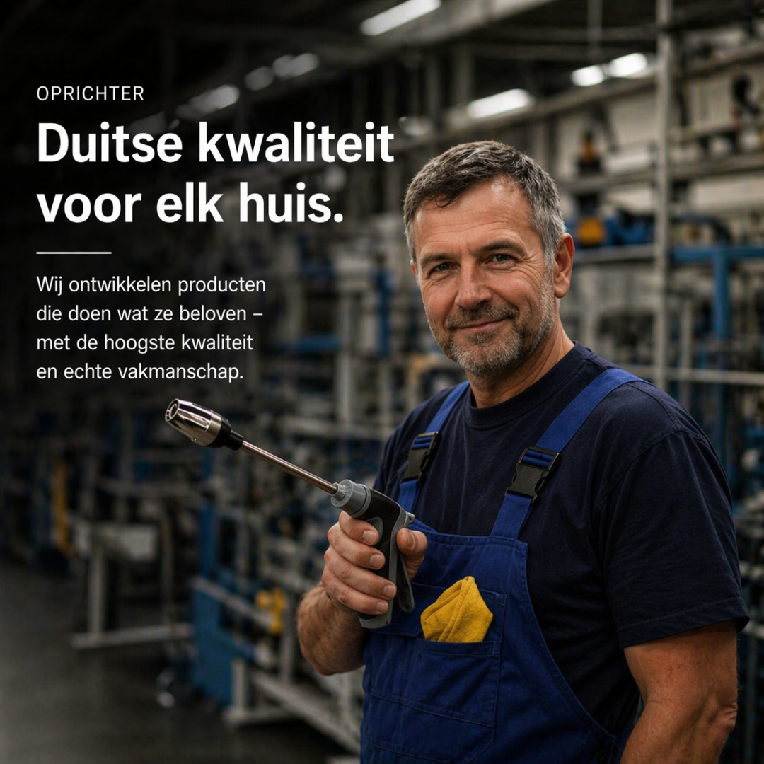 Turbowasher – krachtige hogedrukreiniger voor elke tuinslang