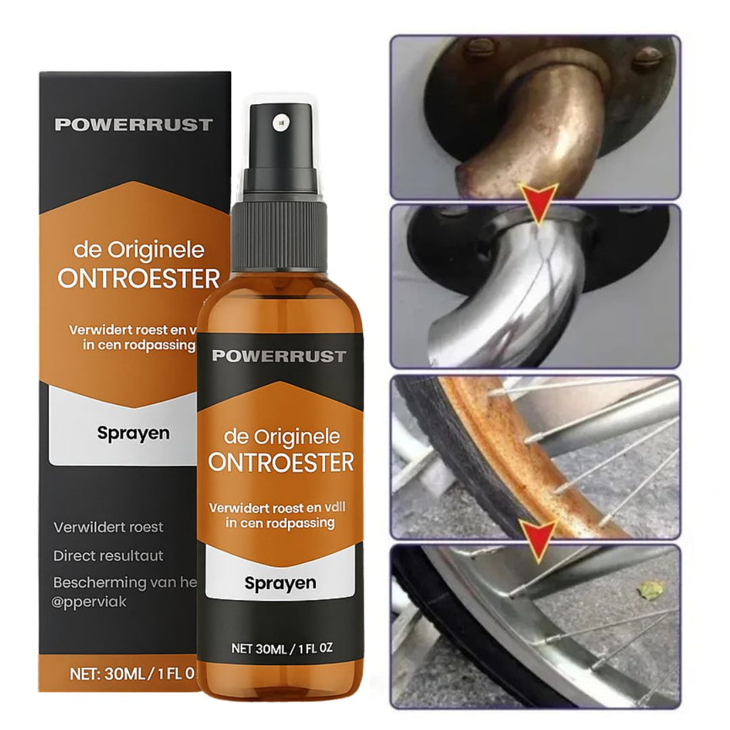 PowerRust Antirouille – élimine la rouille, même tenace, en quelques secondes