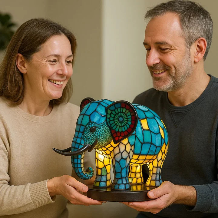 LichtOlifant - une lampe artisanale qui fait briller les cœurs