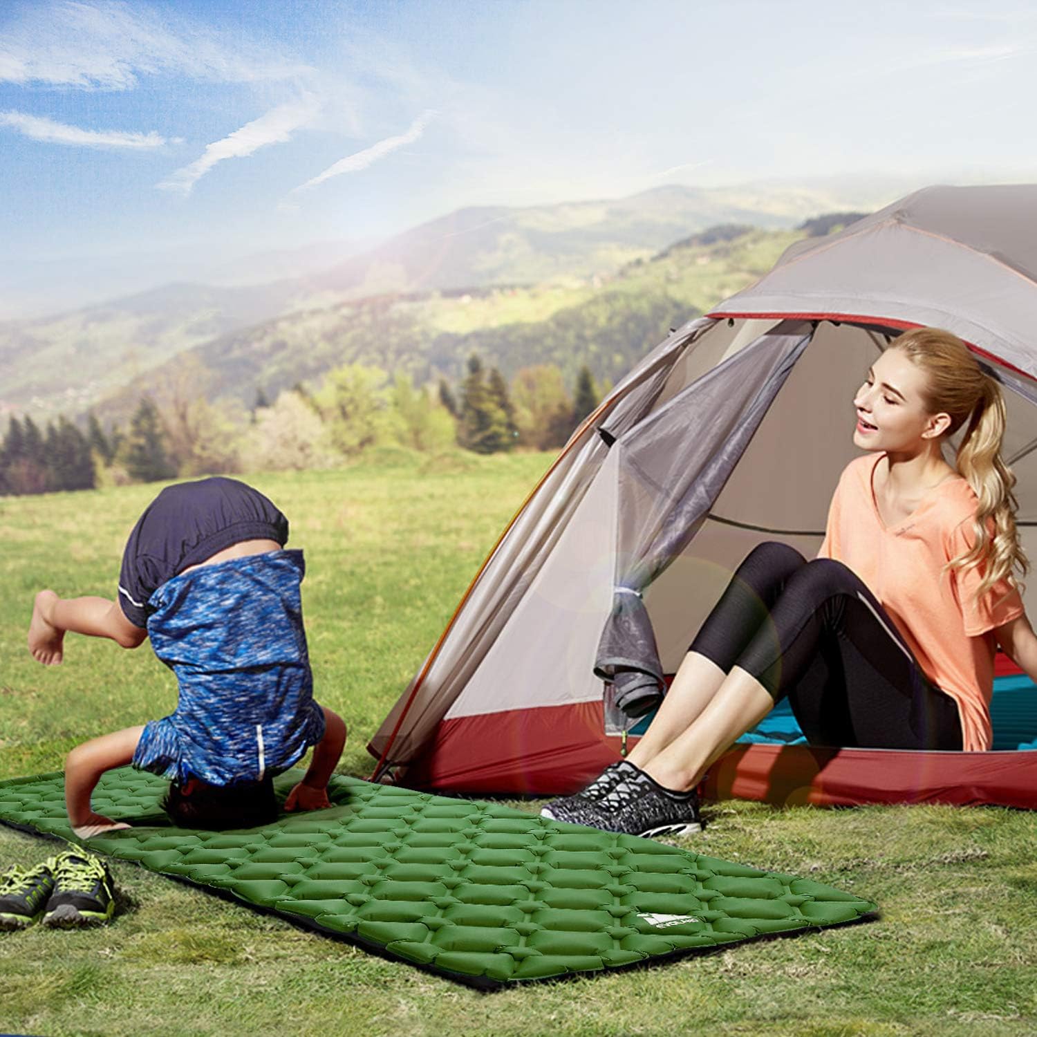 XPERTmatte Pro - Matelas de couchage gonflable pour des nuits reposantes