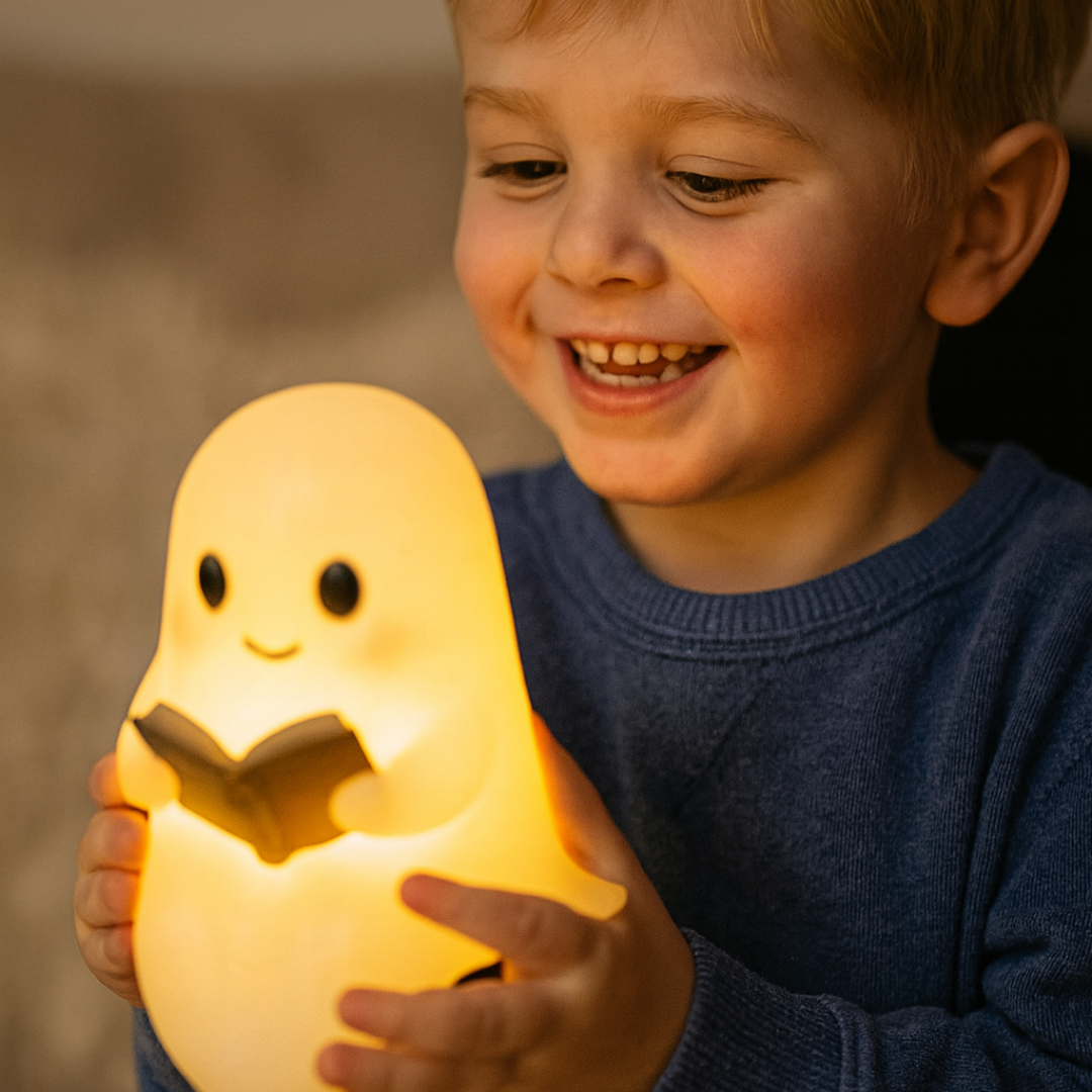 NachtGeest – Een klein spooklampje dat warmte en licht brengt