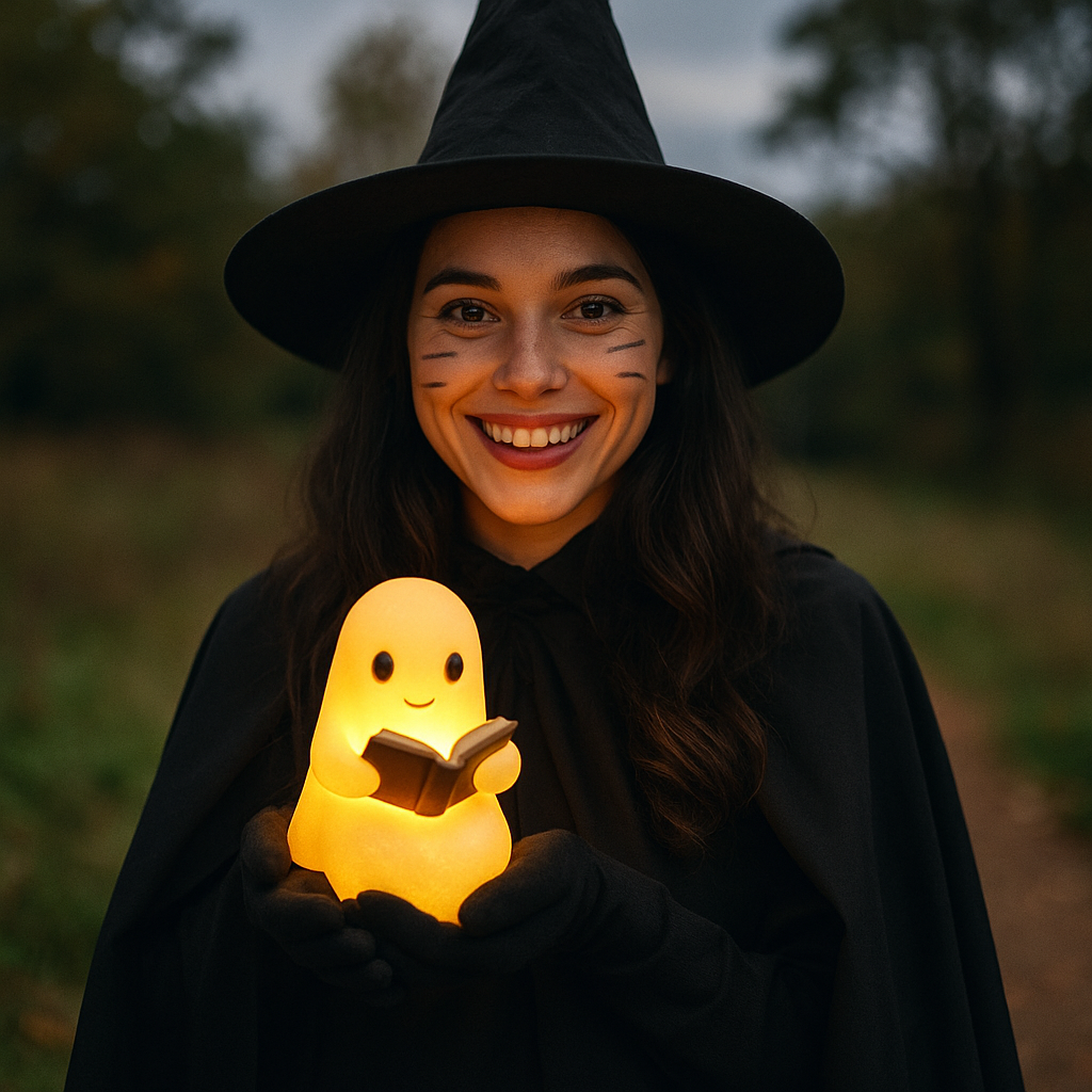NachtGeest – Een klein spooklampje dat warmte en licht brengt