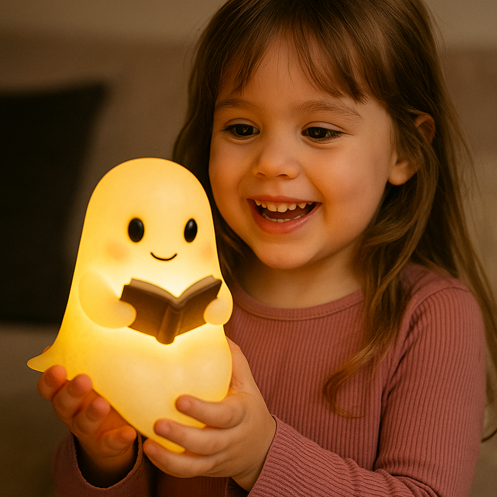 NachtGeest – Een klein spooklampje dat warmte en licht brengt