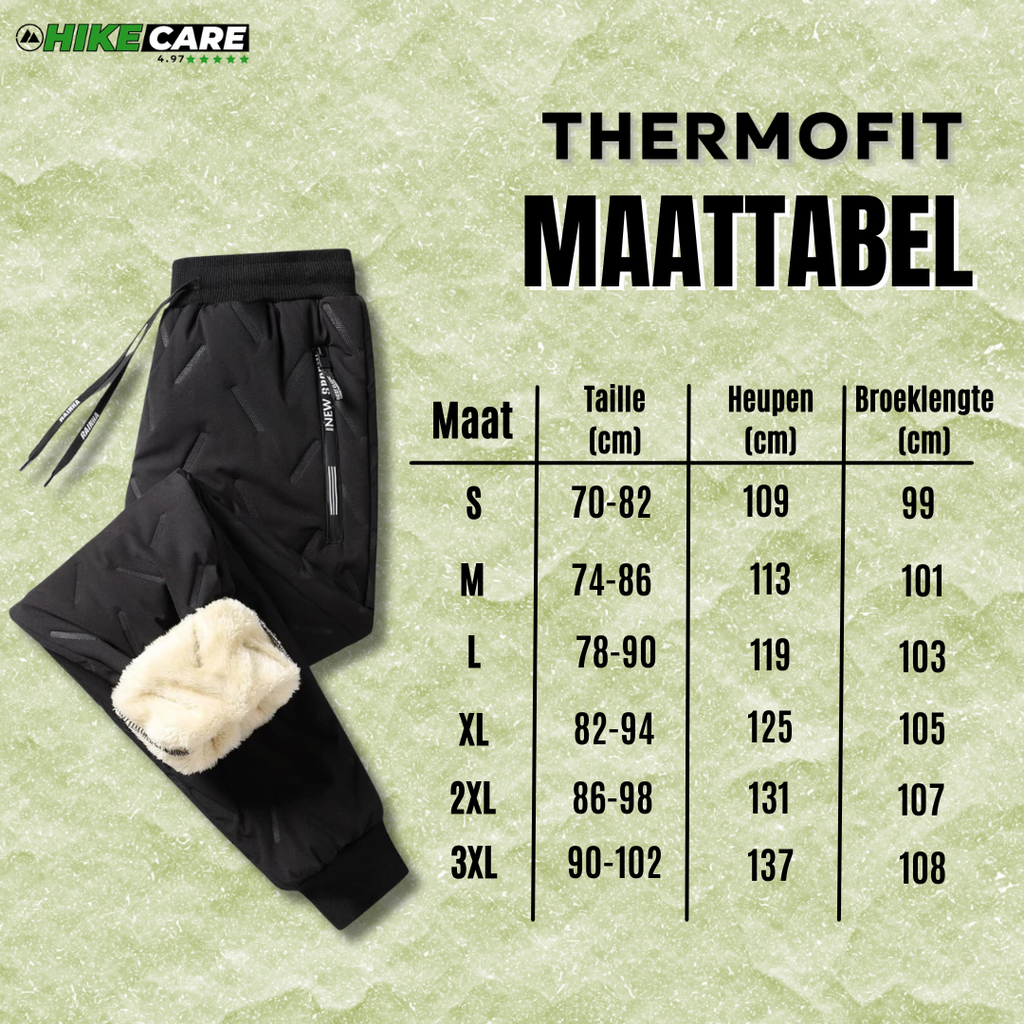 Pantalon thermique THERMOFIT – vous garde au chaud et au sec pendant des heures