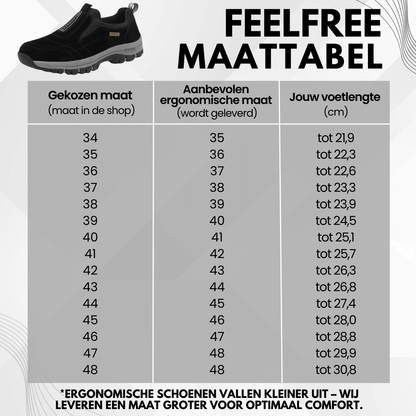FeelFree Ergo Barefoot Schoenen – Comfortabele, Orthopedische & Waterdichte Pijnverlichtende Schoenen Unisex