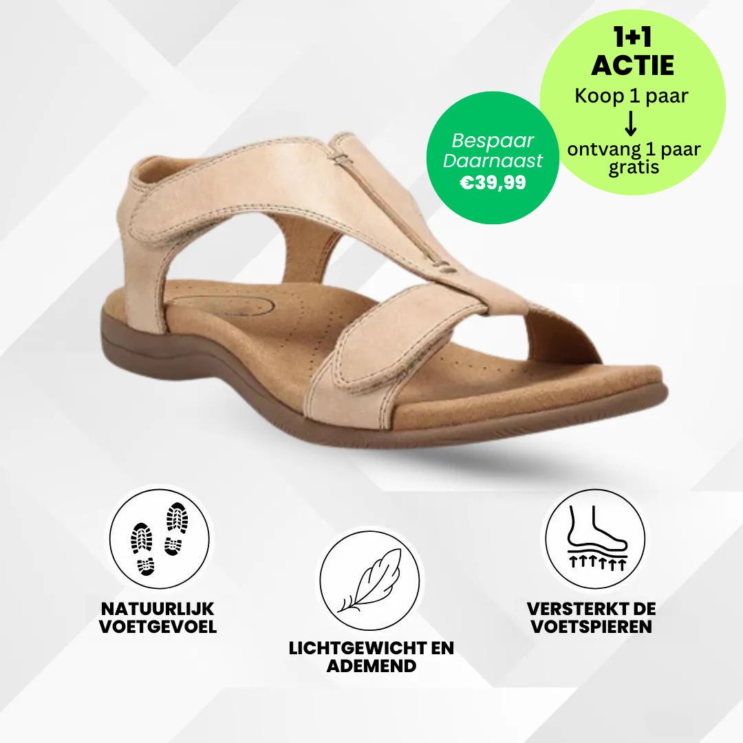 OrthoSun - Sandales ergonomiques soulageant la douleur – Offre spéciale 1+1 Gratuit