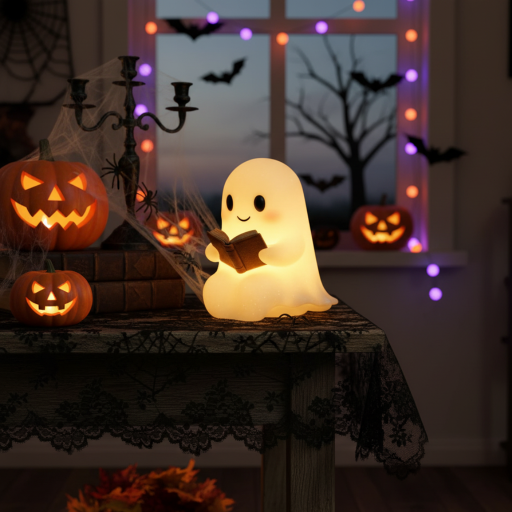 NachtGeest – Een klein spooklampje dat warmte en licht brengt