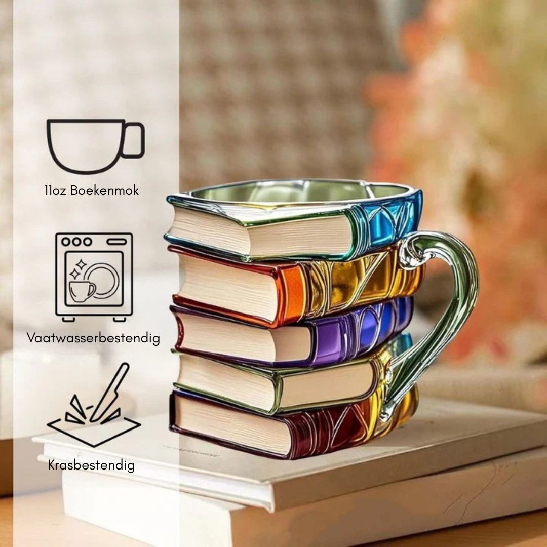 Taza 3D de placer lector hecha a mano - Original