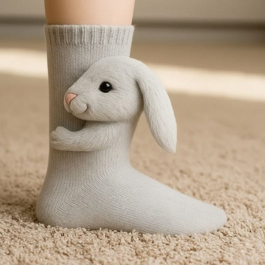 Chaussettes HUGGY – toujours au chaud – Taille unique – Unisexe