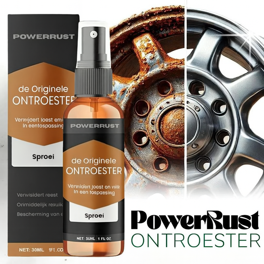 PowerRust Antirouille – élimine la rouille, même tenace, en quelques secondes