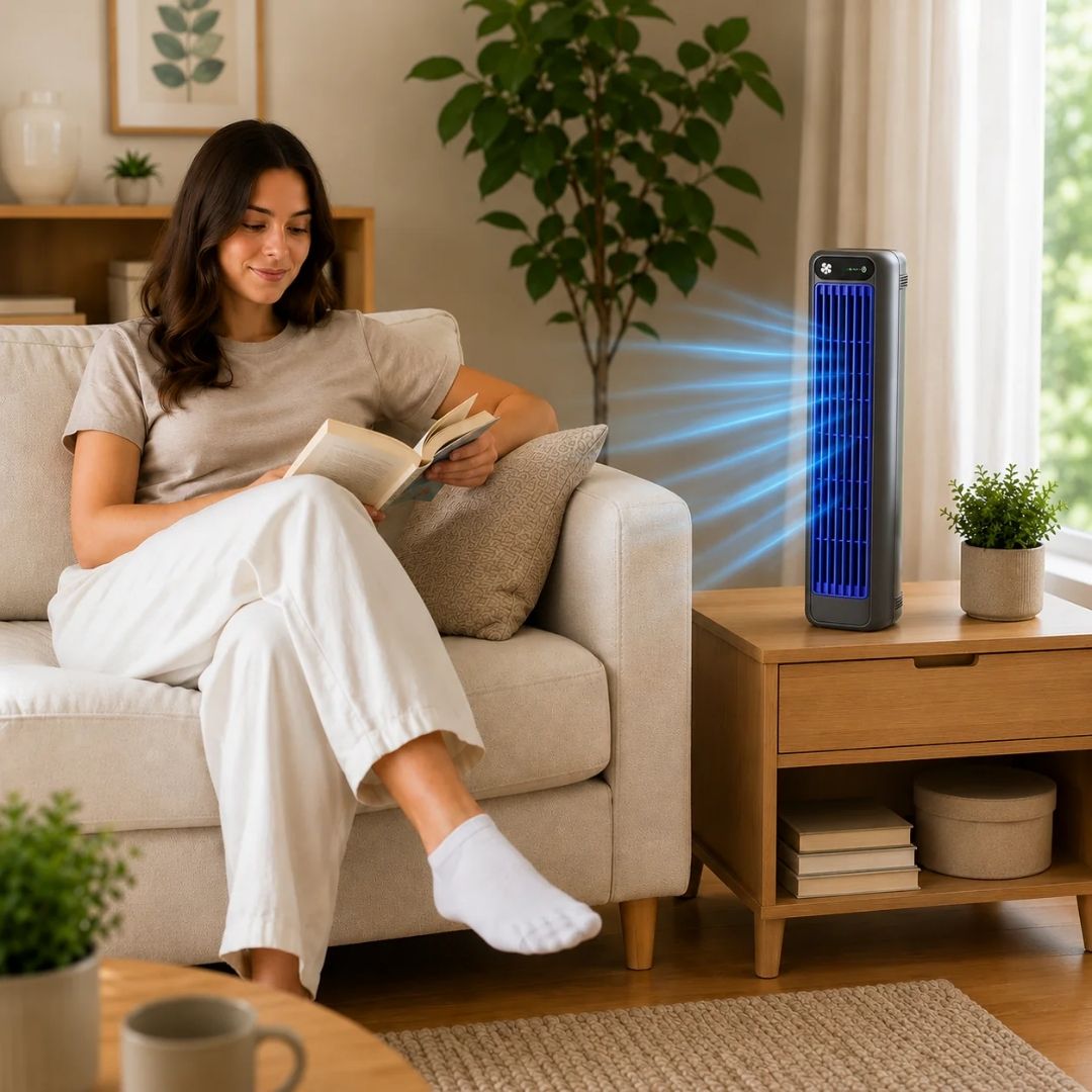 ClimateX - Climatiseur mobile – Aucune installation requise | Refroidit en un seul clic