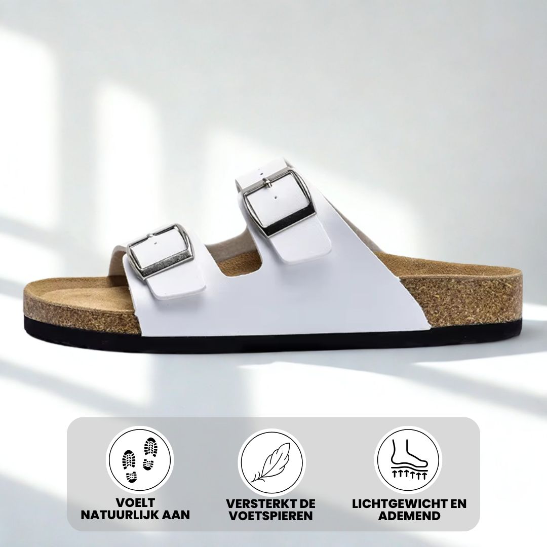 Sandales ergonomiques et antidérapantes en liège FeelFree