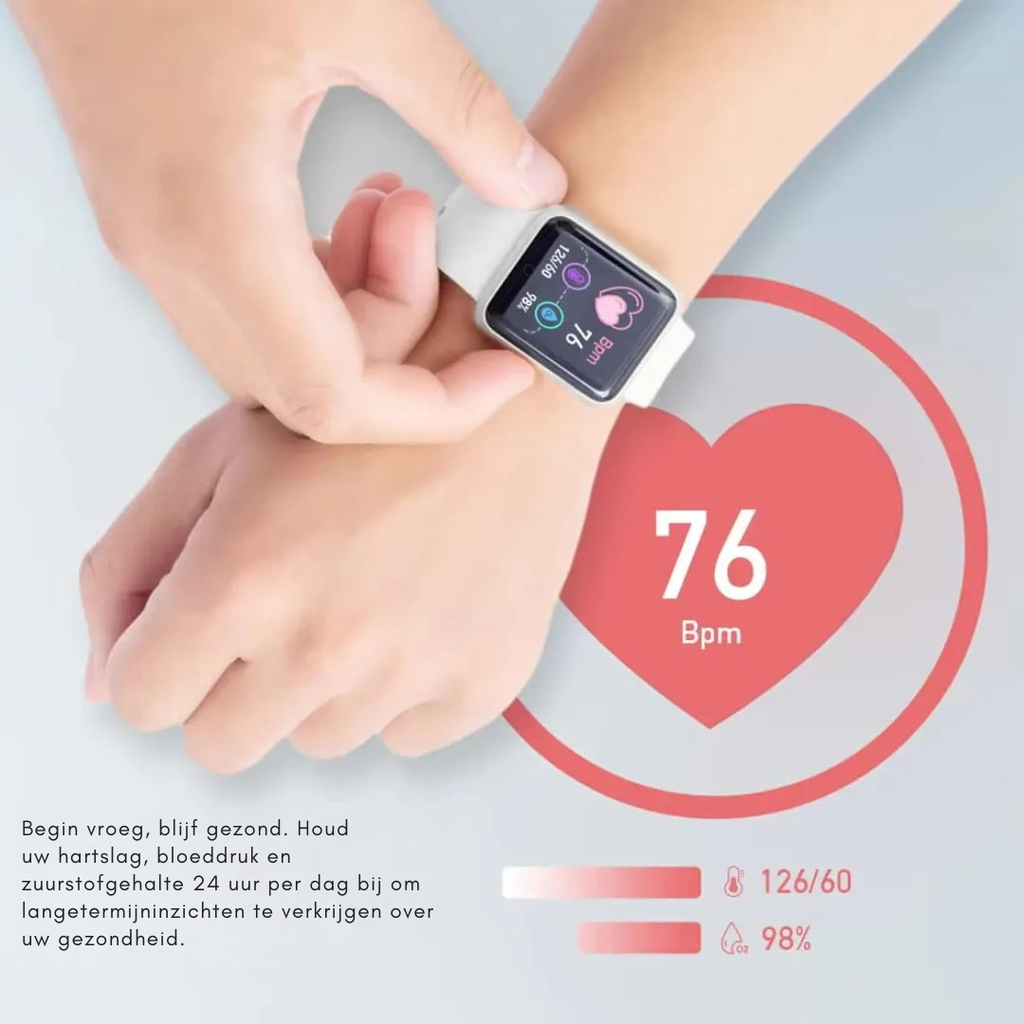 FitLife - Smartwatch voor gezondheid en fitness (2026)