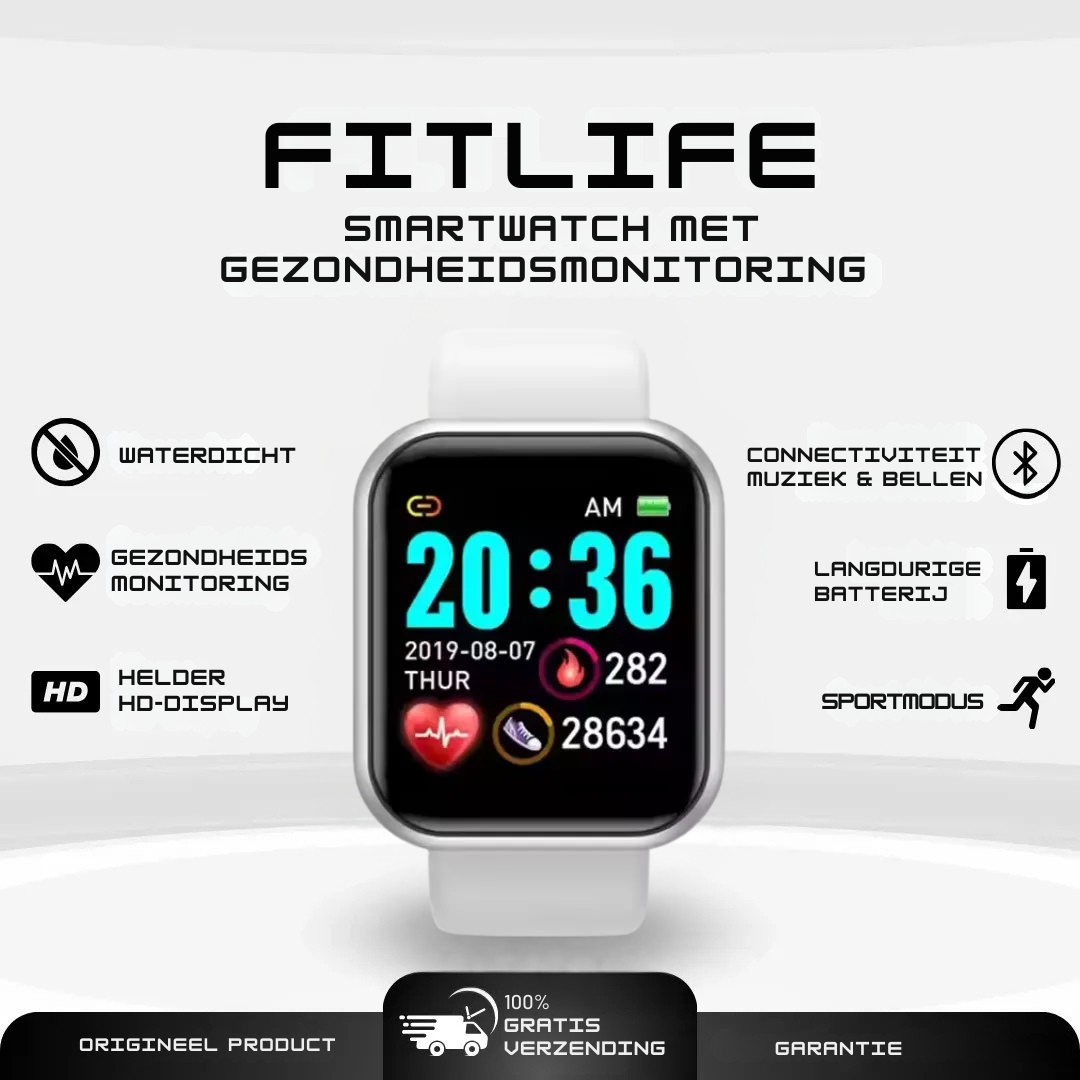 FitLife - Montre connectée santé et fitness (2026)