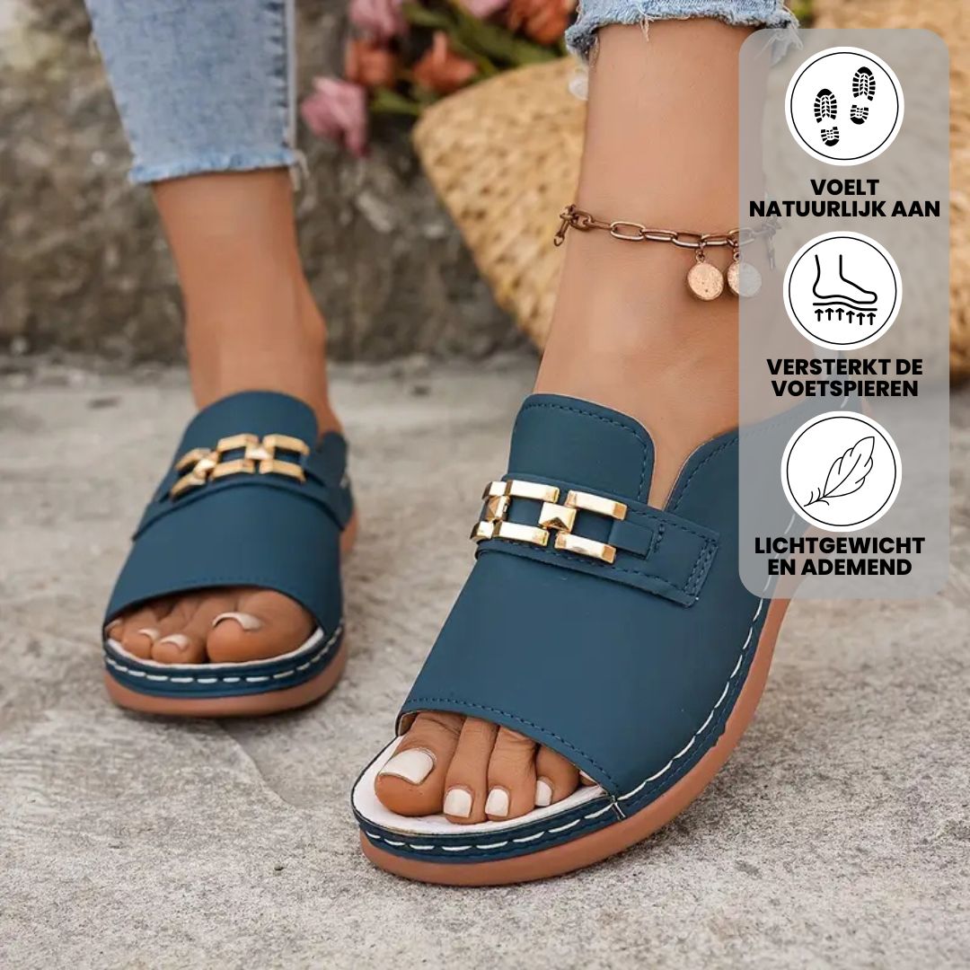 Florana - Sandales ergonomiques et antidérapantes pour le soulagement de la douleur