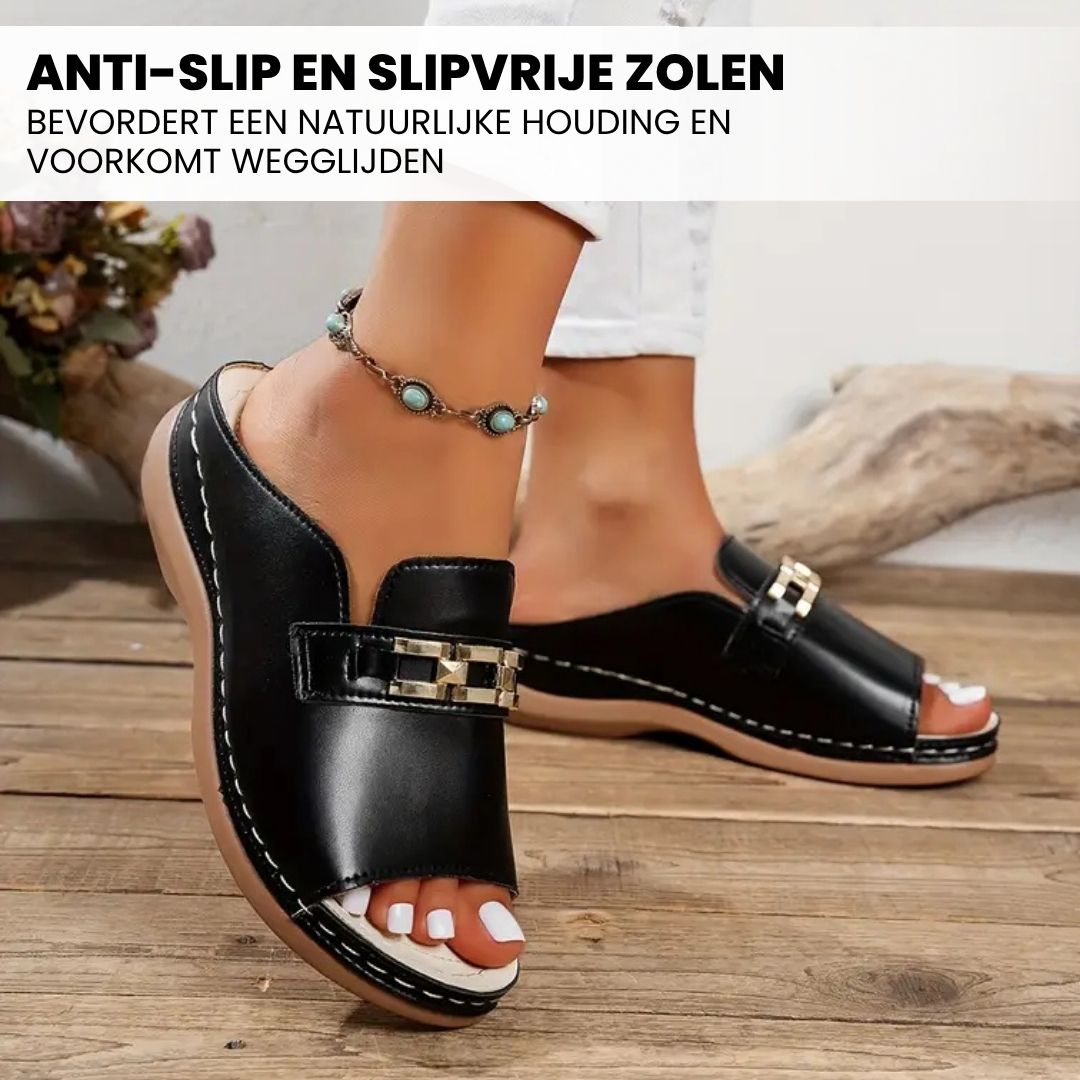 Florana - Sandales ergonomiques et antidérapantes pour le soulagement de la douleur